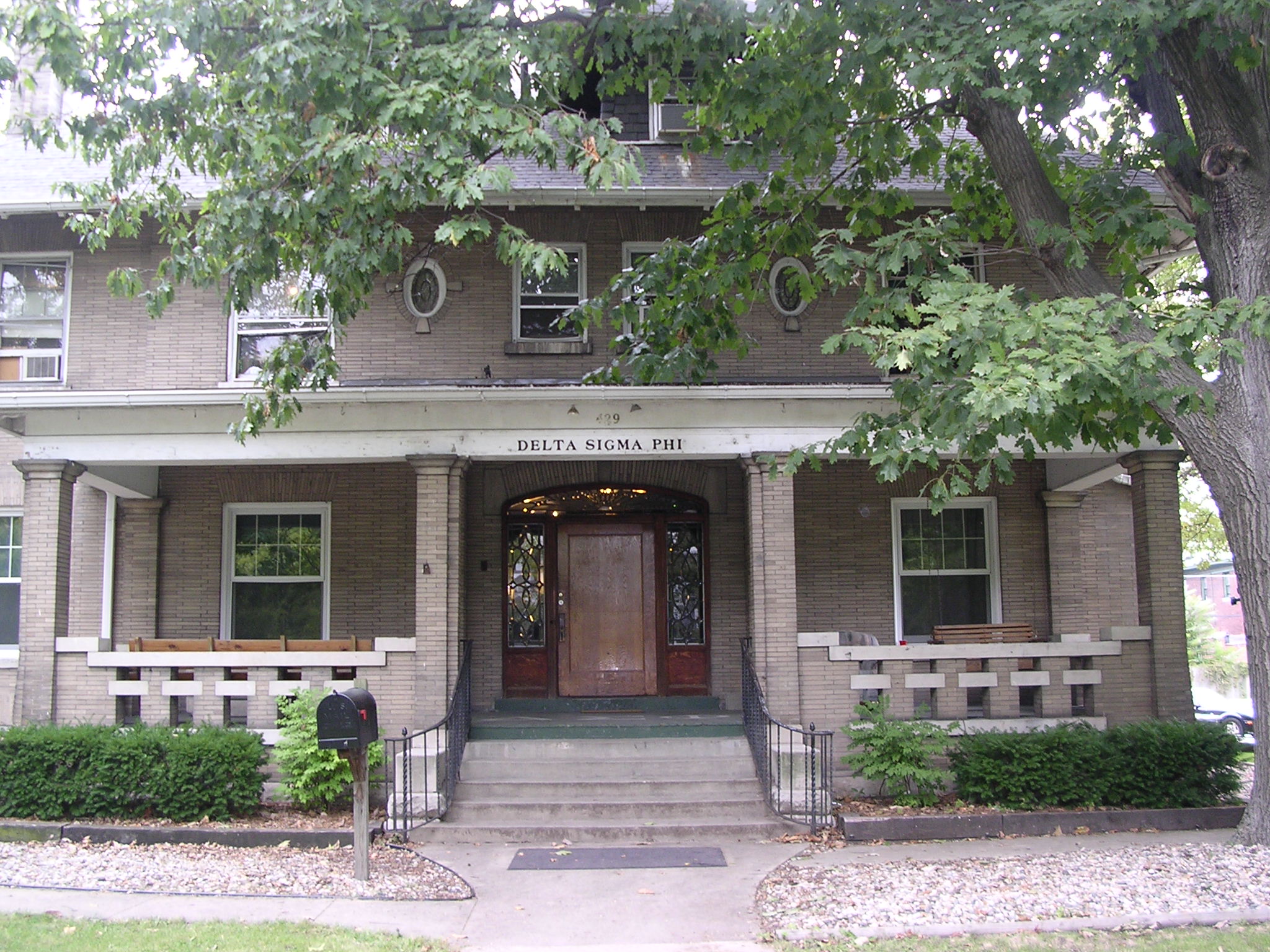 Front of house, October 2003.
